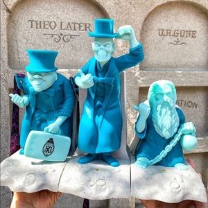 NEW Disney Haunted Mansion Hitchhikers Ghost Snack Popcorn Set Disneyland